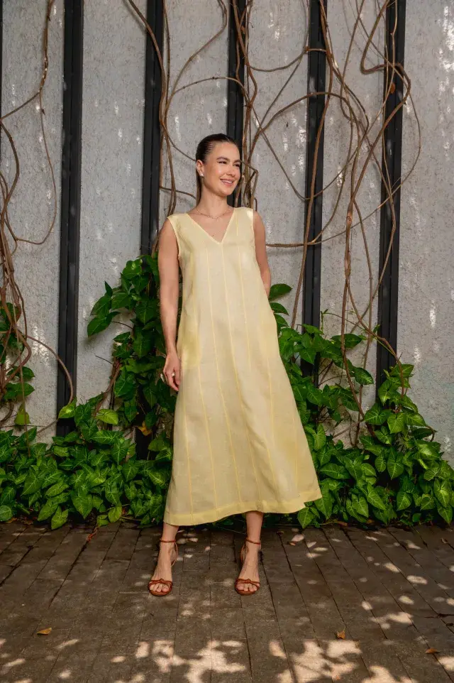 Vestido Tiffany de Linho