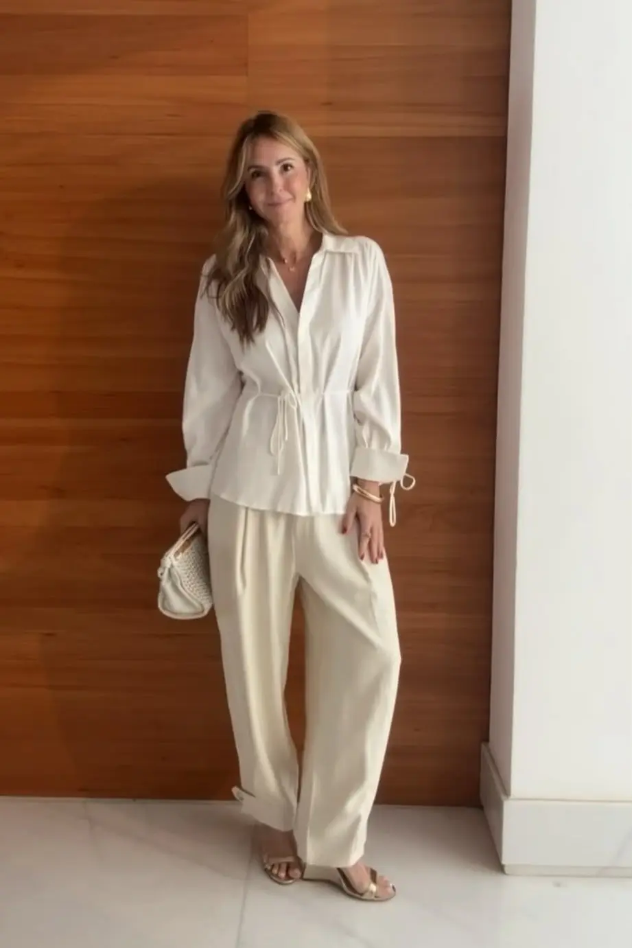 Camisa Carla em Viscolinho