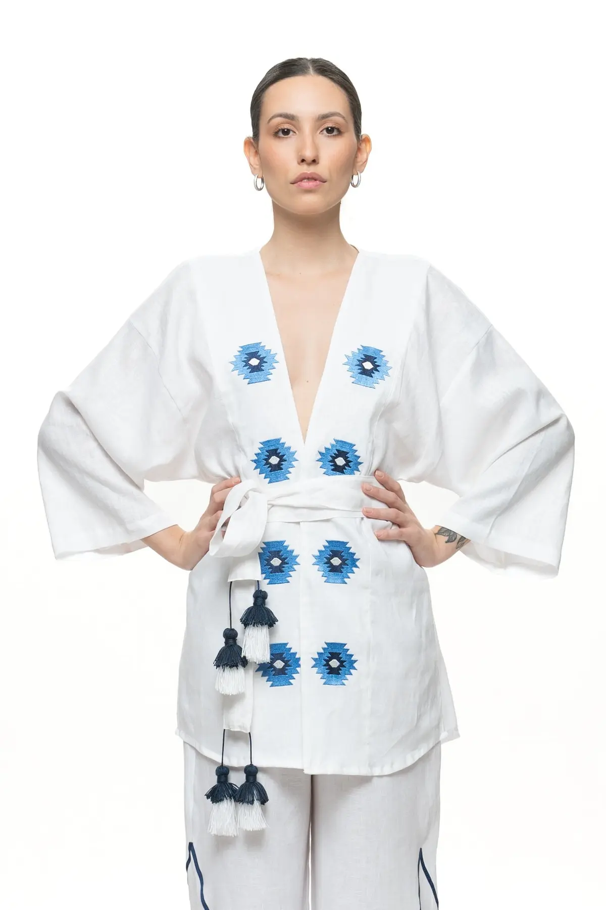 Kimono Marrocos de Linho