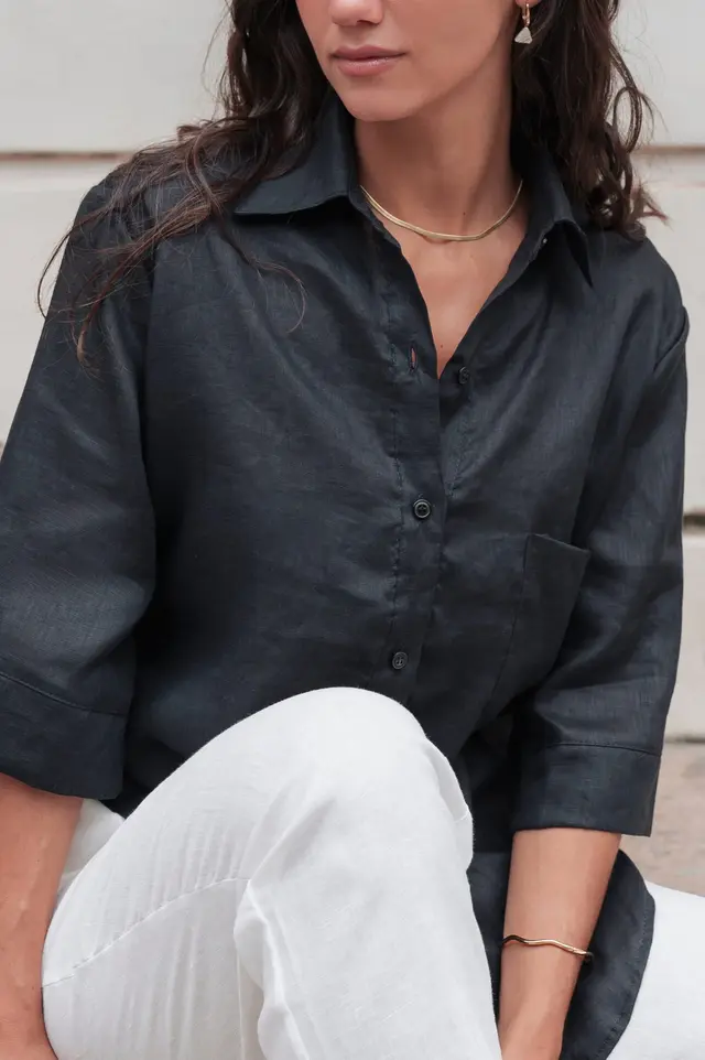 Camisa de Linho Resort